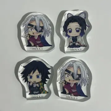 코롯토 피규어 아크릴 블록 토미오카 기유 코쵸우 시노부 우즈이 텐겐