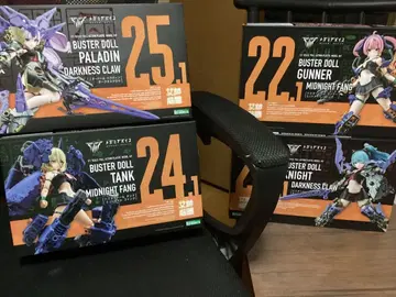 메가미 디바이스 버스터 인형 특전 없음 4종 묶음 판매