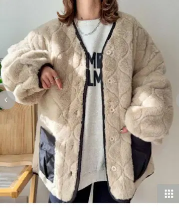 시마무라 mayo 리버서블 자켓