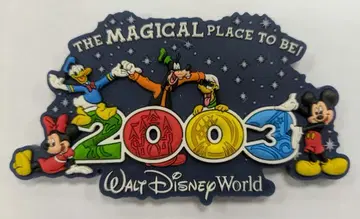 레어품! 월트디즈니 월드 2003년 이어 마그넷