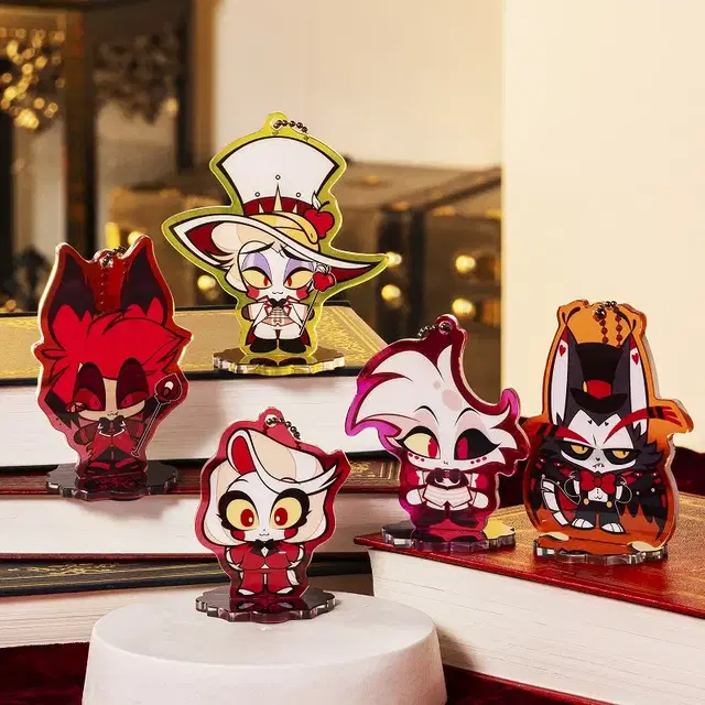 미개봉) 해즈빈호텔 이케부쿠로 팝업 미니 아크릴스탠드 키링 풀박스