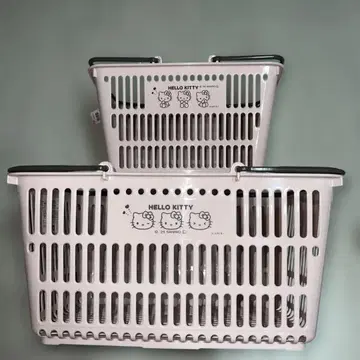 헬로키티 마이바스켓 레지 바스켓 세탁 바스켓 바스켓 산리오 키티 핑크