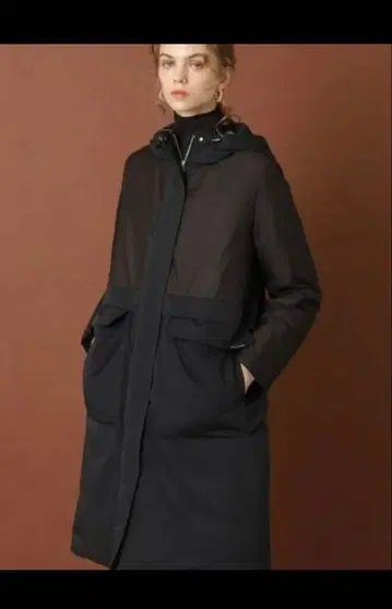 DRESSTERIOR 드레 스테리아 다운 코트 블랙