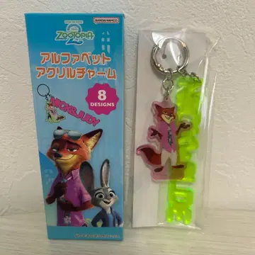 주토피아2 알파벳 아크릴 참 닉