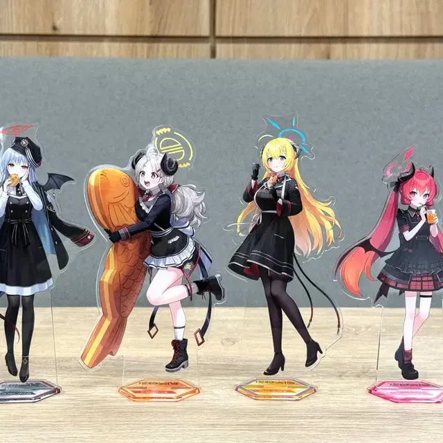 블루아카이브 미식연구회 x GiGO 팝업 아크릴 스탠드