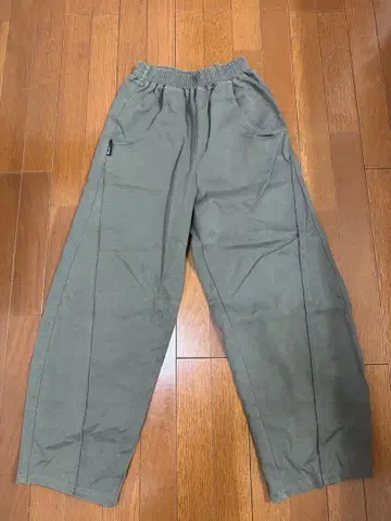 su_do 와이드 팬츠 차콜 그레이