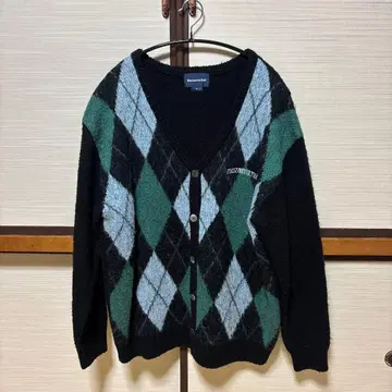 thisisneverthat 네버자 아가일 가디건 M 사이즈