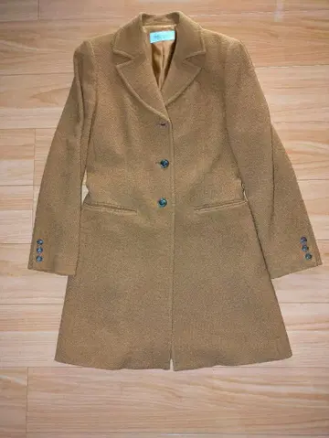 체스터 코트 카멜