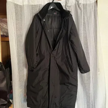 23 SPORT 블랙 롱 다운 코트 사이즈 2