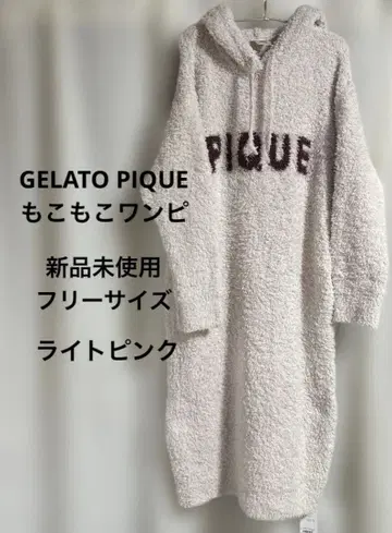 젤라또피케 새상품 모코모코 원피스 라이트핑크