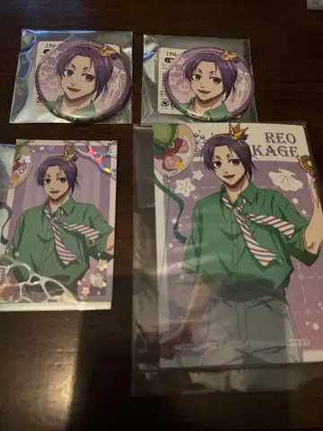 블루 록 미카게 레오 테마파크 굿즈 4개 세트