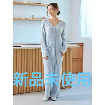 GELATO PIQUE 리브 편직 롱 가디건 미사용 새상품 샵 봉투 포함