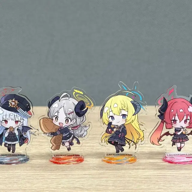 블루아카이브 미식연구회 x GiGO 팝업 랜덤 미니 아크릴 스탠드