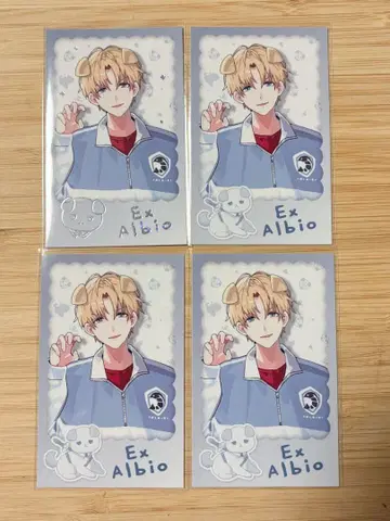 엑스 알비오 완냥days vol.2 랜덤 폴라로이드풍 카드