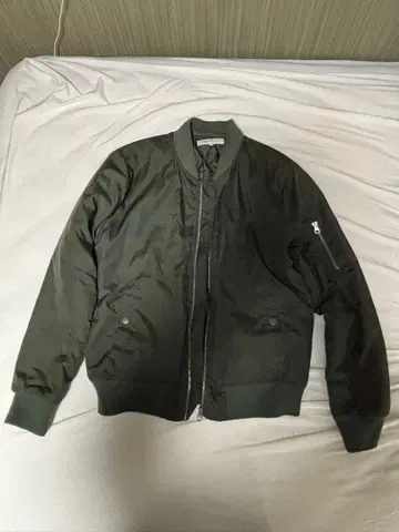 SOYOUS MA-1 스타일 자켓 M 사이즈 올리브 그린