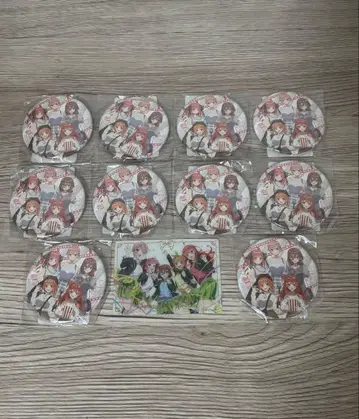 5등분의 신부 캔뱃지 묶음 판매