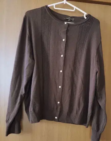 Reflect 브라운 가디건 15/3L 택 포함 새상품