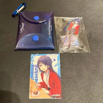 프로세카 스시로 콜라보 멀티 파우치 & 한정판 카드 [호시노 이치카]