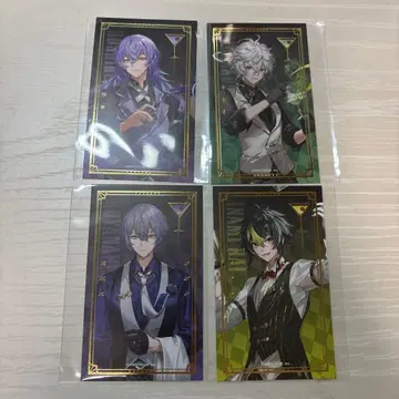 니지산지 Dytica 애니메이트 카페 칵테일 카드 총 4장