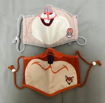 디즈니 주토피아 마스크 닉 주디