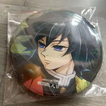 귀멸의 칼날 키 비주얼 캔뱃지 토미오카 기유