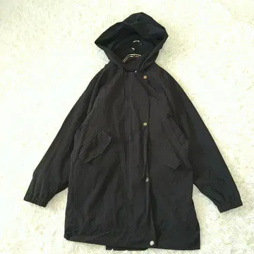 COCOMOMO 돌먼 슬리브 후드 부착 마운틴 파카 점퍼 M 블랙