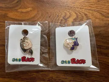닌타마 란타로 키리마루 & 도이 한스케 핀 배지 2개 세트