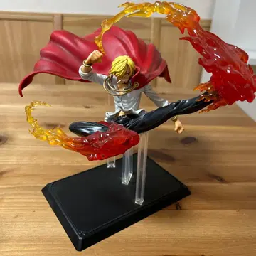 원피스 상디 피규어 불꽃 이펙트 포함