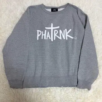 팻랭크 빅 로고 맨투맨 트레이닝복 그레이