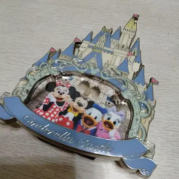 디즈니 리조트 사진 프레임 신데렐라 성 실사