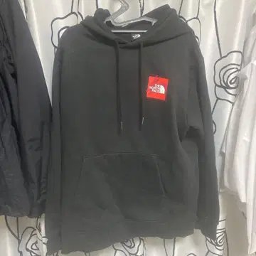 THE NORTH FACE 블랙 후드티