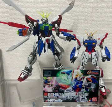 RG 갓건담 솔리드 클리어, RG 샤이닝 건담 완성품 2체 세트