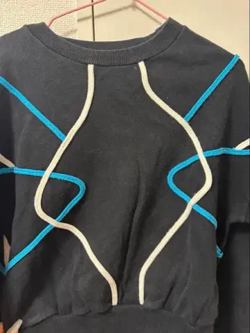 CATHERLINE 라인 디자인 맨투맨