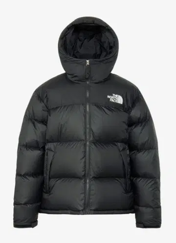 더 노스 페이스 다운 자켓 Nuptse Hoodie 블랙