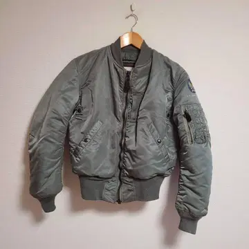 알파인더스트리 MA-1 플라이트 자켓 블루종 36 USA제