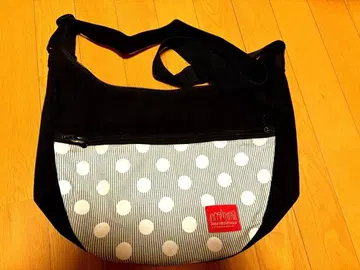 맨해튼 포티지 도트 무늬 숄더백