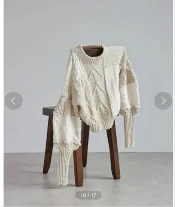 todayful 패치워크 퍼프 니트