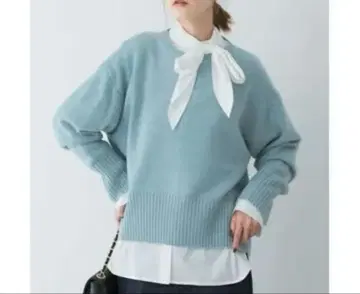 엑스트라 파인 심 디자인 니트