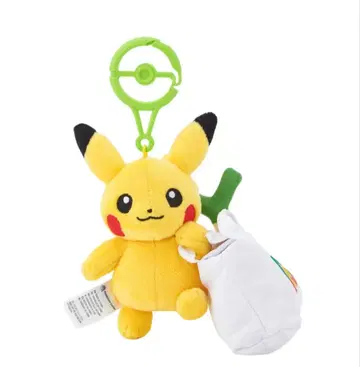 [ 새상품 미사용 ] 봉제 인형 에코백 피카피카마트 피카츄