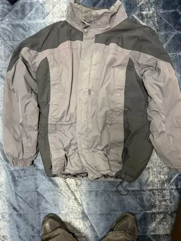 L.L.Bean 충전솜 나일론 자켓 그레이
