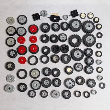 정품 레고 타이어 일괄