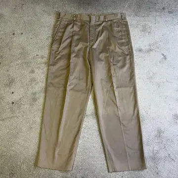 90년대~00년대 랜즈 엔드 치노 팬츠 베이지 2턱 슬랙스