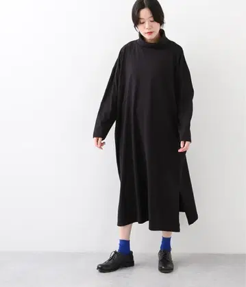 터틀 카멜 원피스 blissbunch 블리스번치 나츄란