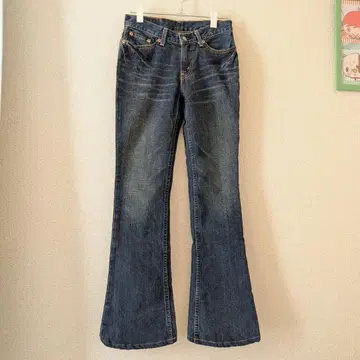 리바이스 28인치 부츠컷 데님 일본제