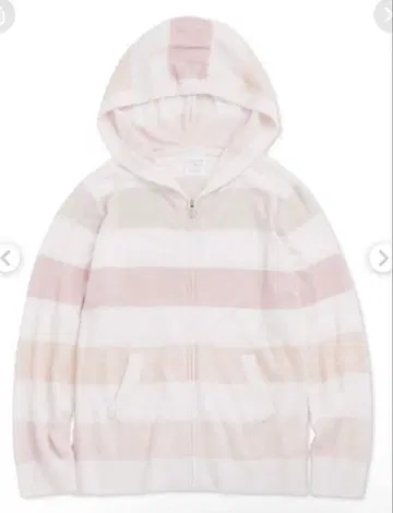 새상품 GELATO PIQUE 젤라또피케 후드티 핑크 화이트 베이지