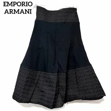 EMPORIO ARMANI 엠포리오 아르마니 스커트 블랙 38
