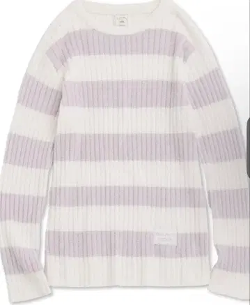 새상품 GELATO PIQUE 젤라또피케 풀오버 라벤더 화이트