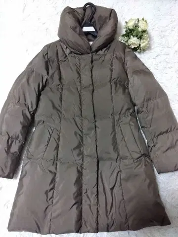 ef-de 에프데 다운 코트 A라인 빅 옷깃 11호