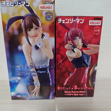 라운드원 한정판 체인소 맨 코베니 마키마 피규어