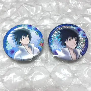 NARUTO 애니메이트 카페 아카페 캔뱃지 우치하 사스케